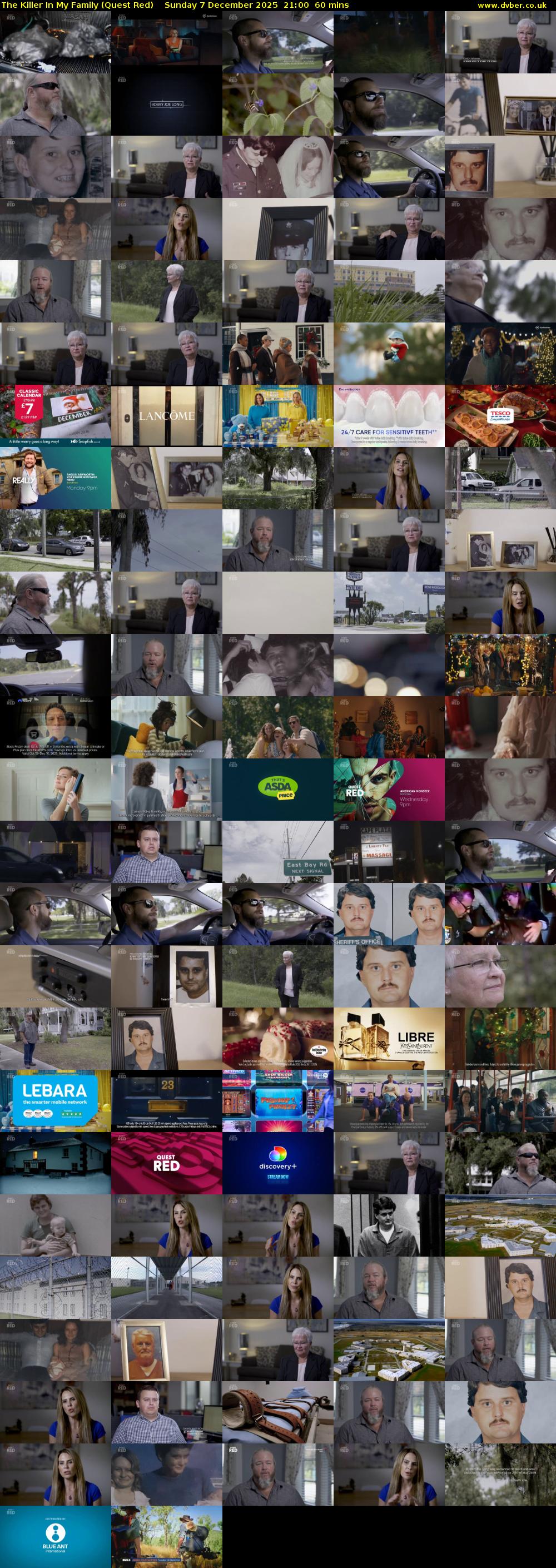 The Killer In My Family (Quest Red) Sunday 7 December 2025 21:00 - 22:00