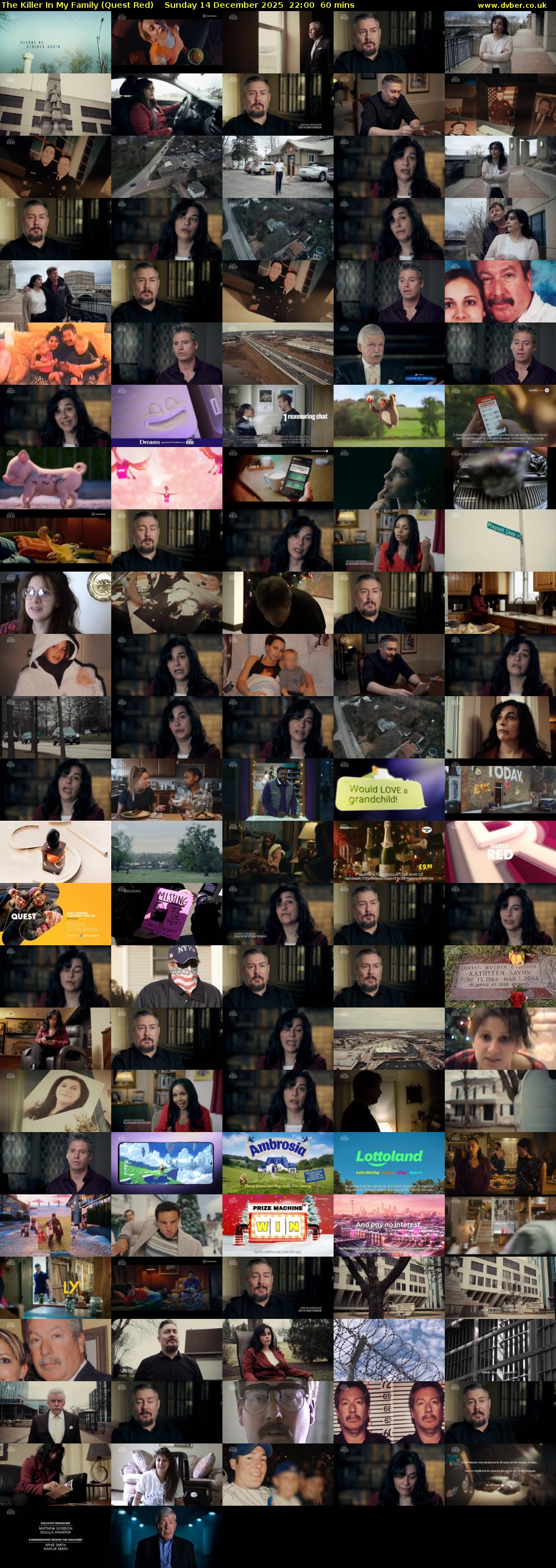 The Killer In My Family (Quest Red) Sunday 14 December 2025 22:00 - 23:00