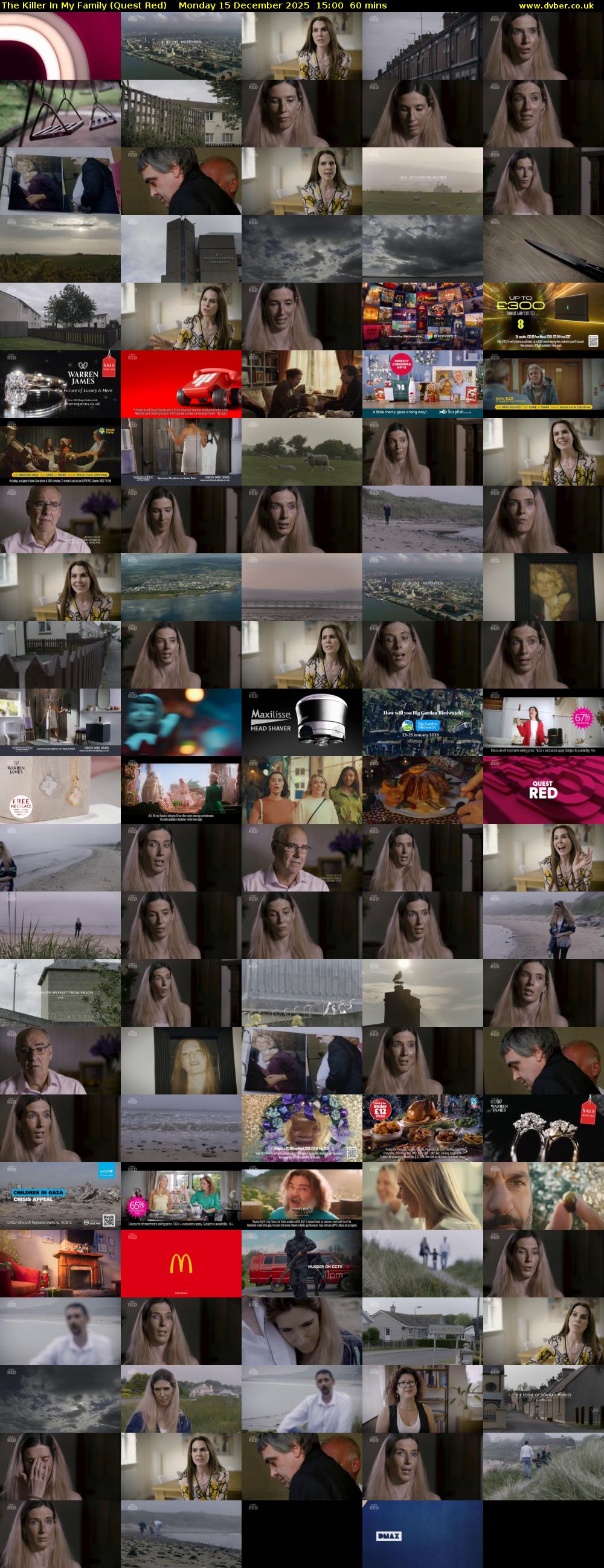 The Killer In My Family (Quest Red) Monday 15 December 2025 15:00 - 16:00