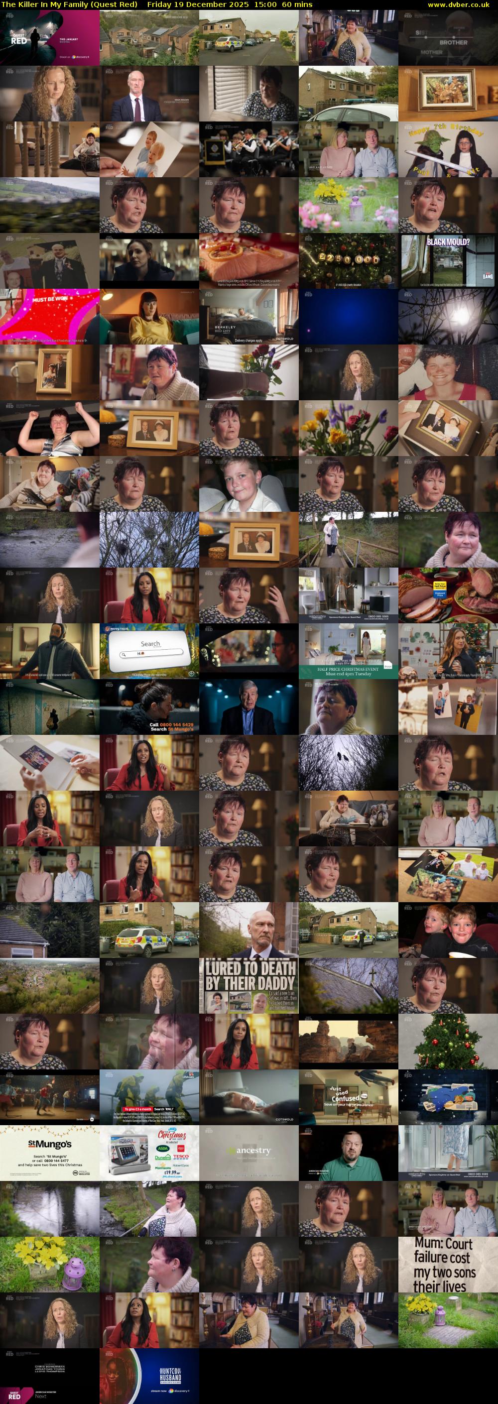 The Killer In My Family (Quest Red) Friday 19 December 2025 15:00 - 16:00