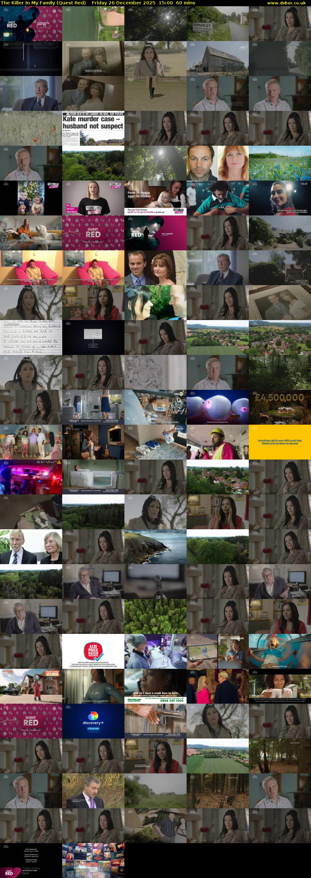 The Killer In My Family (Quest Red) Friday 26 December 2025 15:00 - 16:00