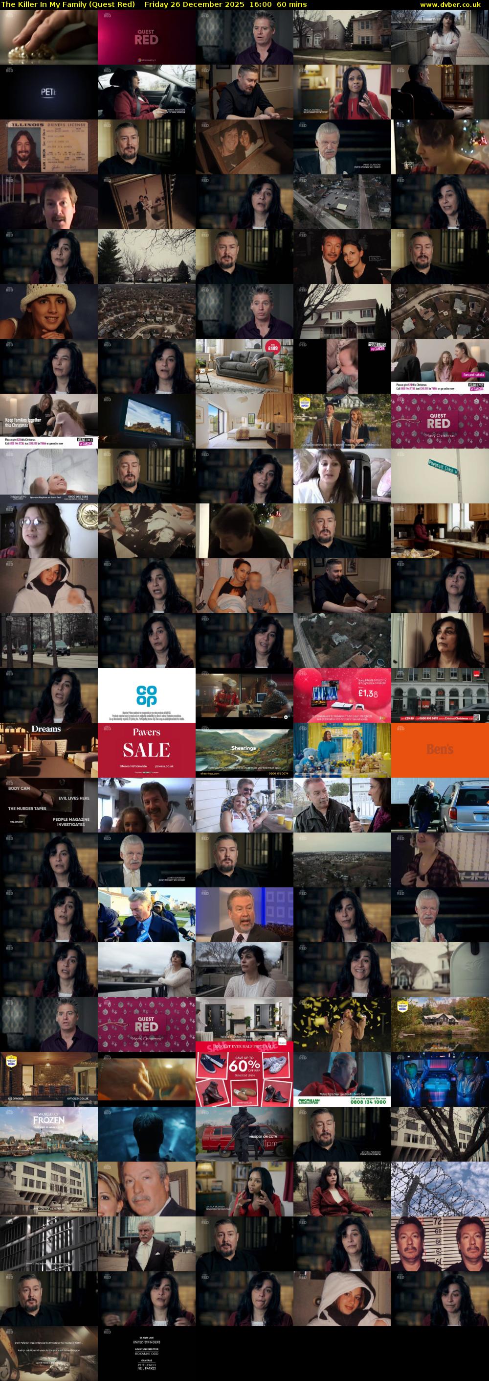 The Killer In My Family (Quest Red) Friday 26 December 2025 16:00 - 17:00