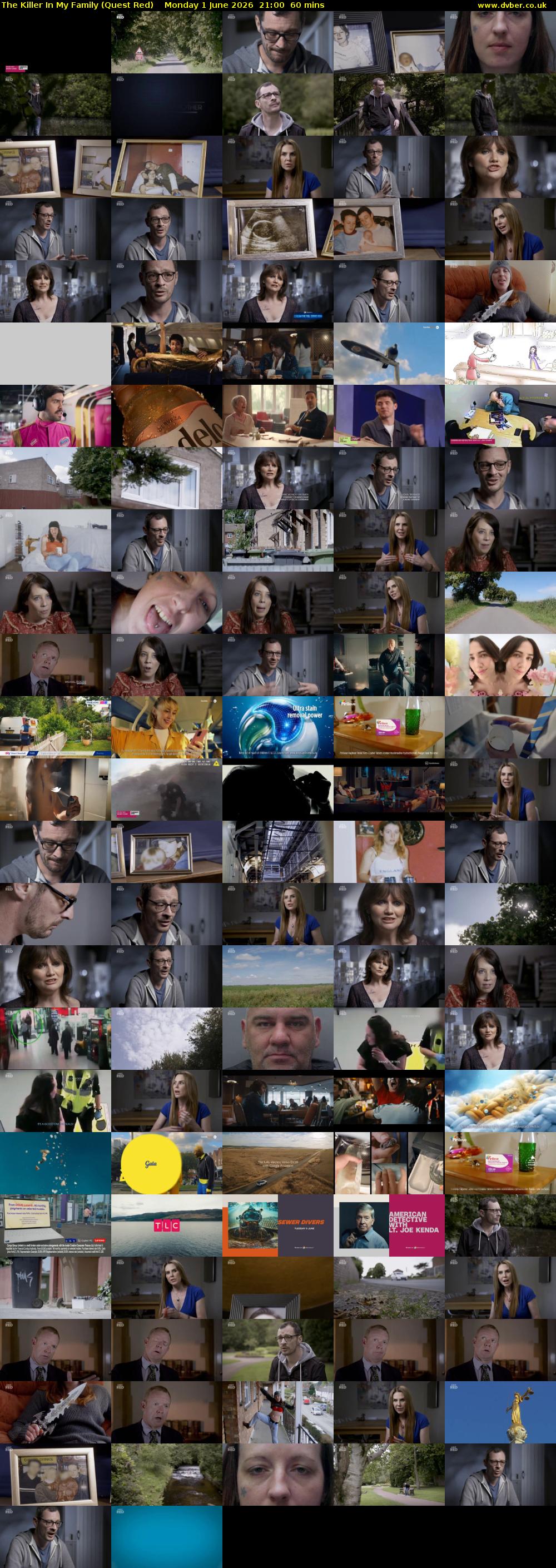 The Killer In My Family (Quest Red) Monday 1 June 2026 21:00 - 22:00