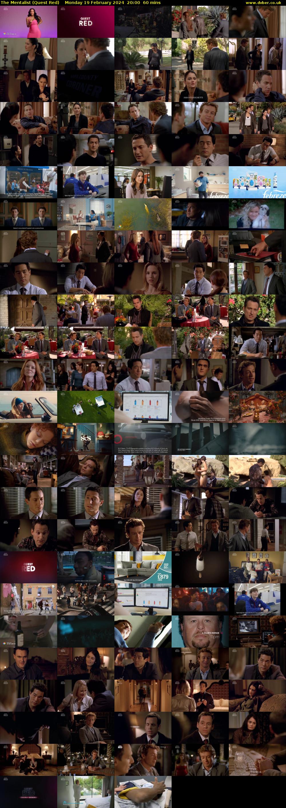 The Mentalist (Quest Red) Monday 19 February 2024 20:00 - 21:00