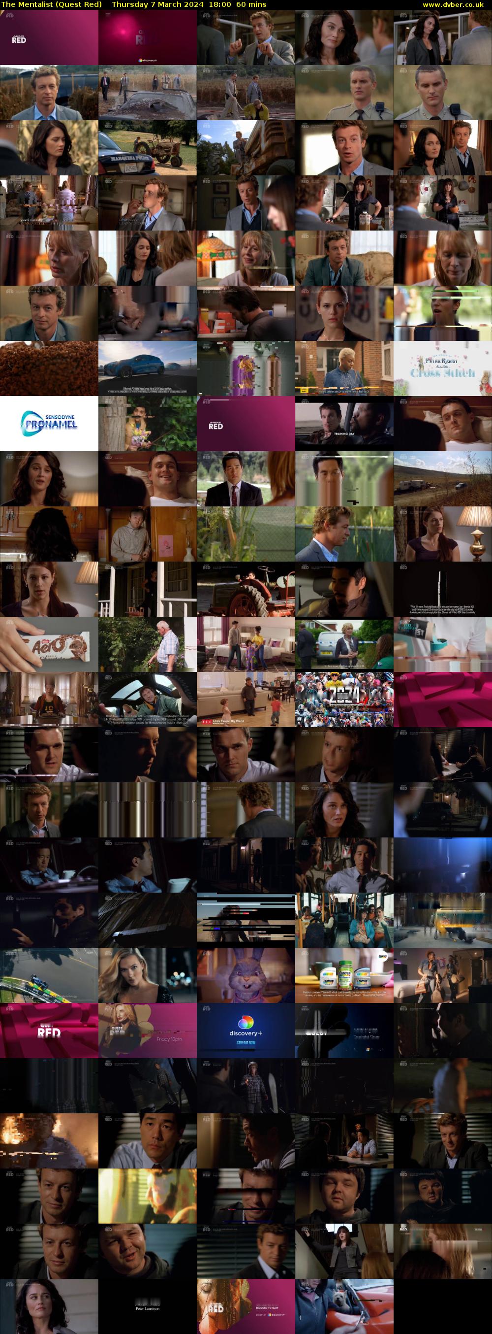 The Mentalist (Quest Red) Thursday 7 March 2024 18:00 - 19:00
