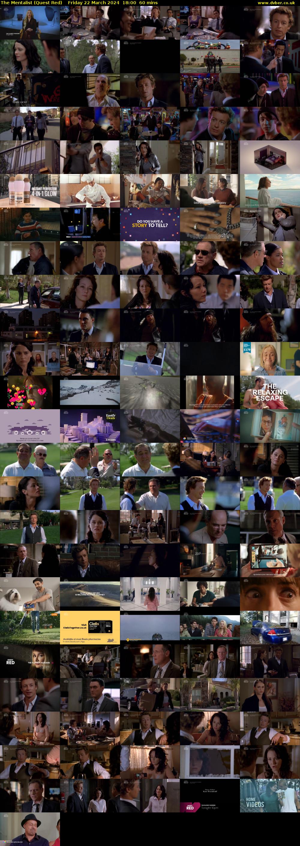 The Mentalist (Quest Red) Friday 22 March 2024 18:00 - 19:00