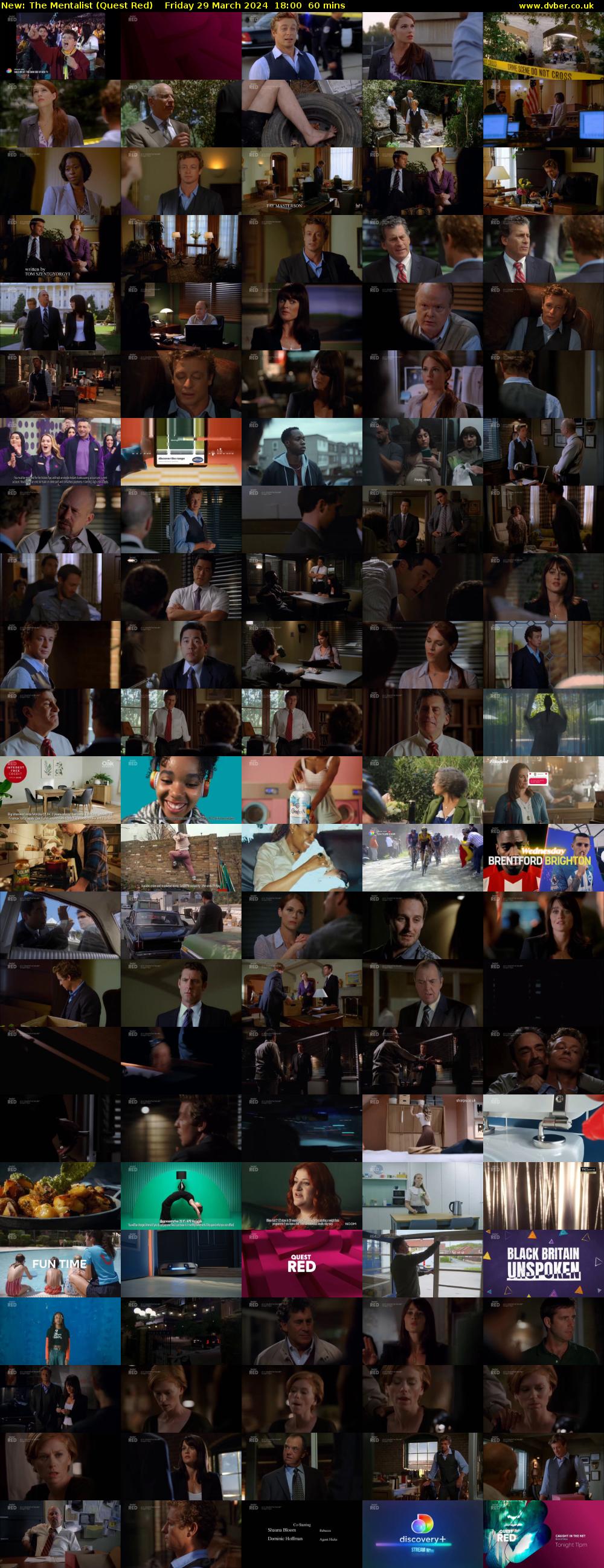 The Mentalist (Quest Red) Friday 29 March 2024 18:00 - 19:00