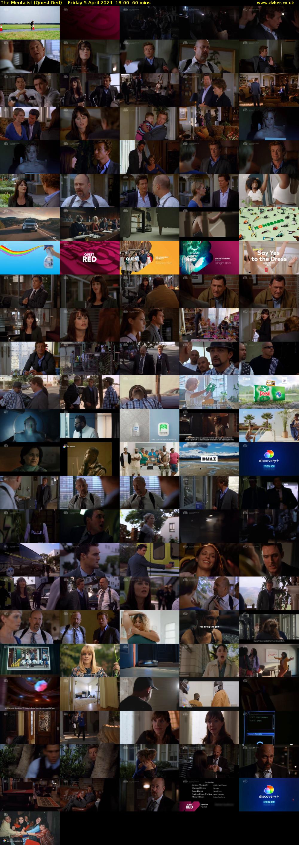 The Mentalist (Quest Red) Friday 5 April 2024 18:00 - 19:00