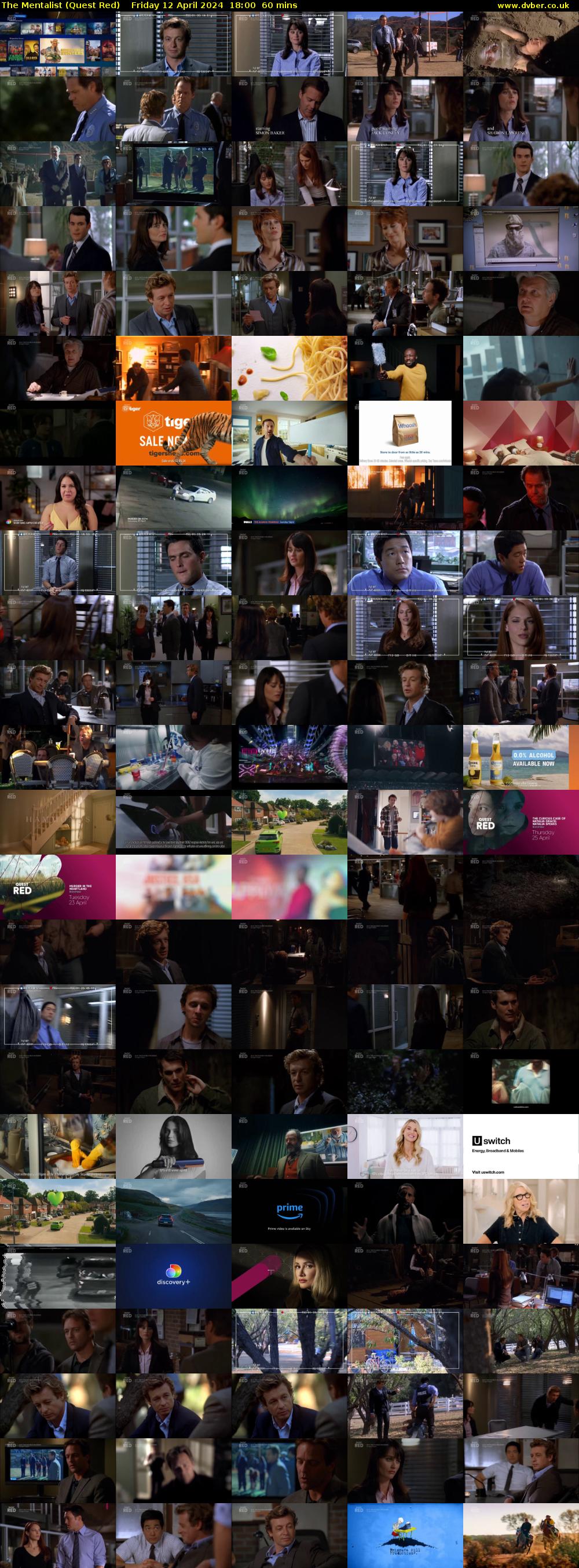 The Mentalist (Quest Red) Friday 12 April 2024 18:00 - 19:00
