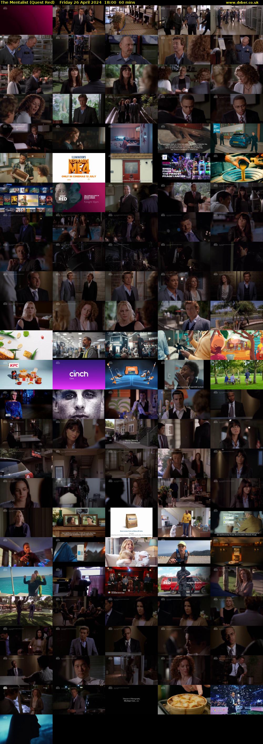 The Mentalist (Quest Red) Friday 26 April 2024 18:00 - 19:00
