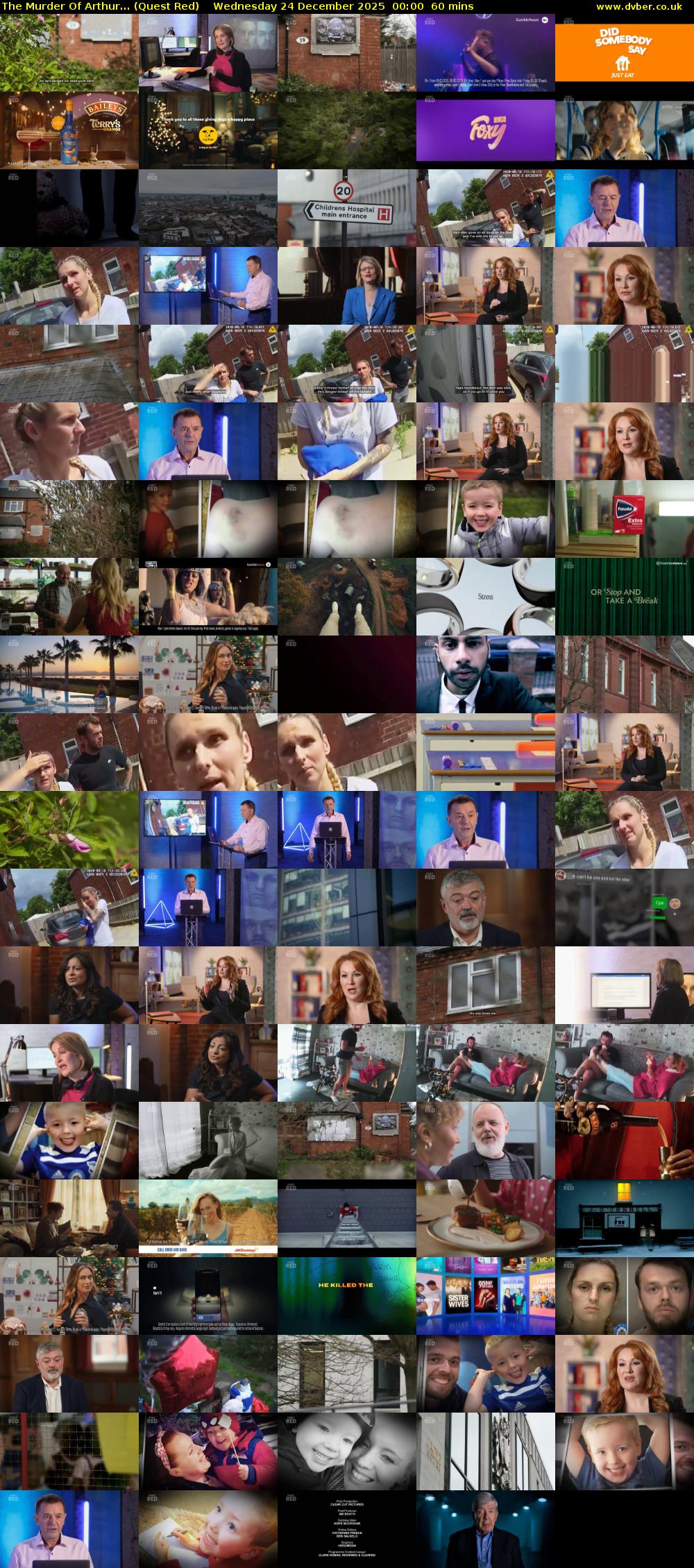 The Murder Of Arthur... (Quest Red) Wednesday 24 December 2025 00:00 - 01:00