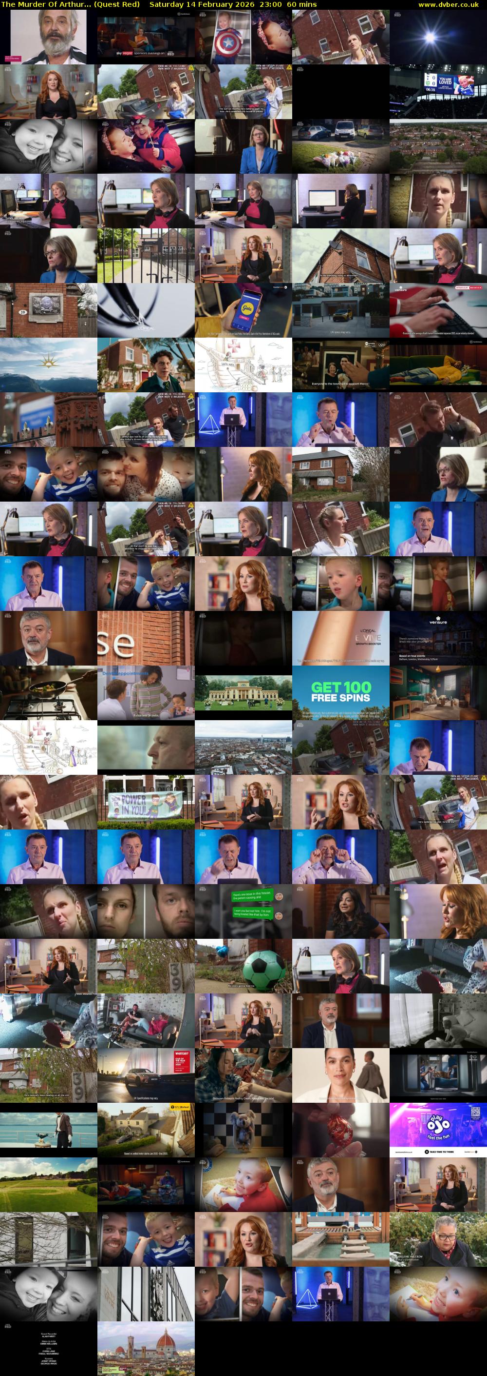 The Murder Of Arthur... (Quest Red) Saturday 14 February 2026 23:00 - 00:00