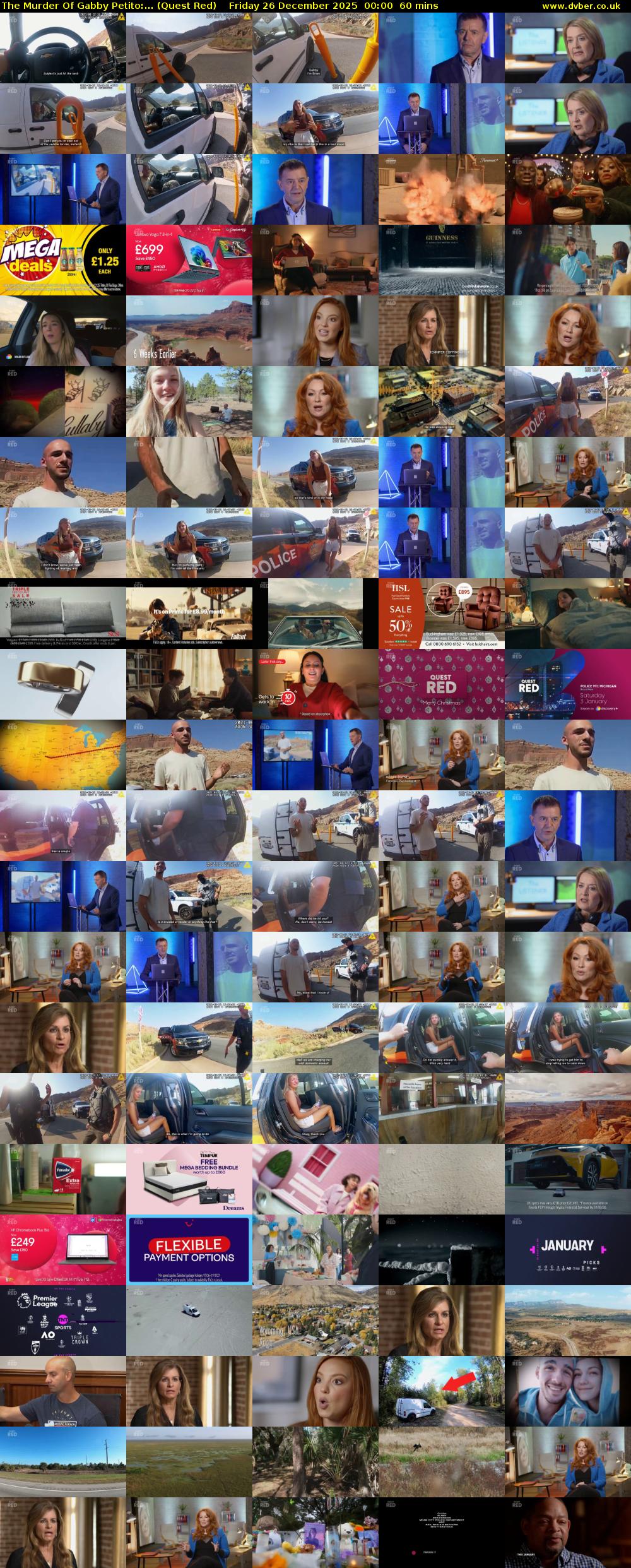 The Murder Of Gabby Petito:... (Quest Red) Friday 26 December 2025 00:00 - 01:00