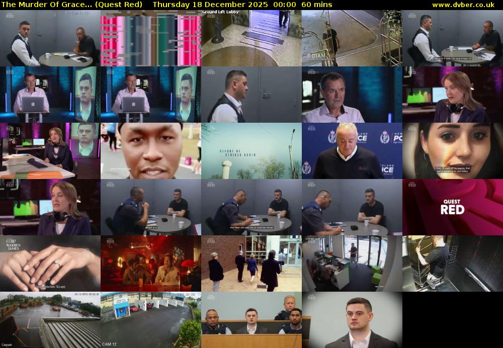 The Murder Of Grace... (Quest Red) Thursday 18 December 2025 00:00 - 01:00