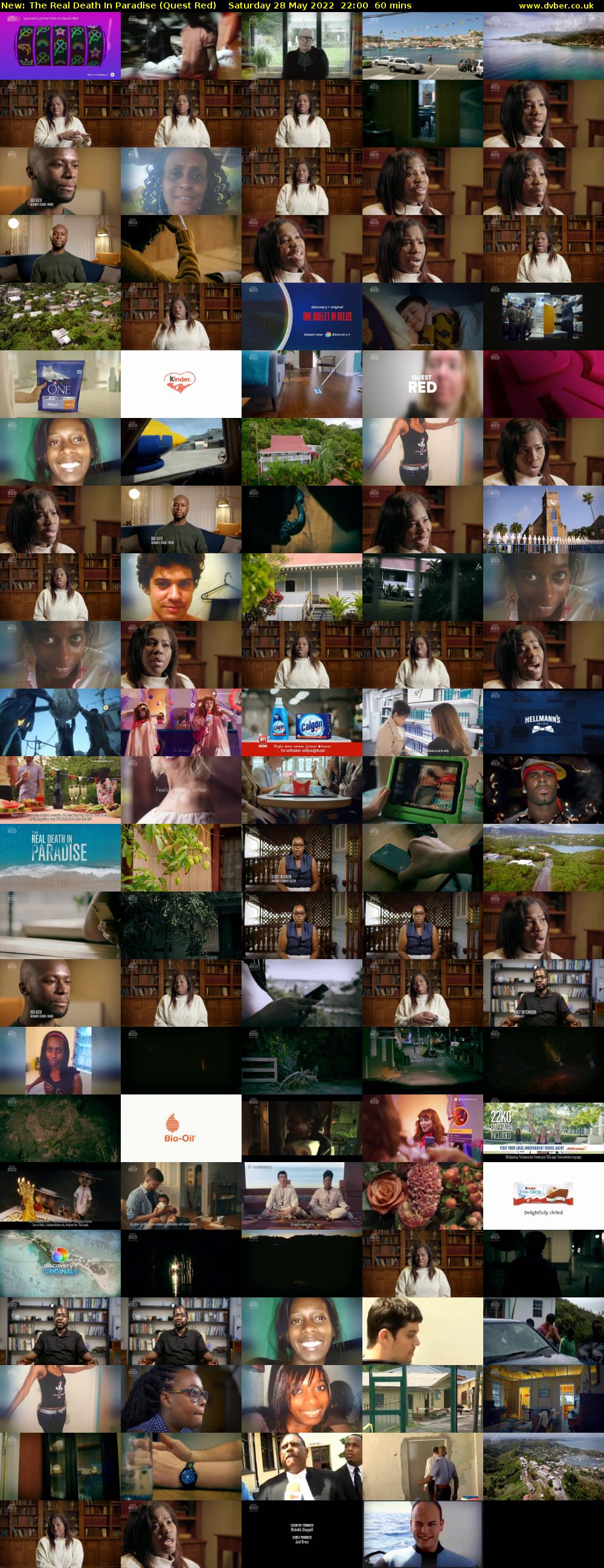 The Real Death In Paradise (Quest Red) Saturday 28 May 2022 22:00 - 23:00