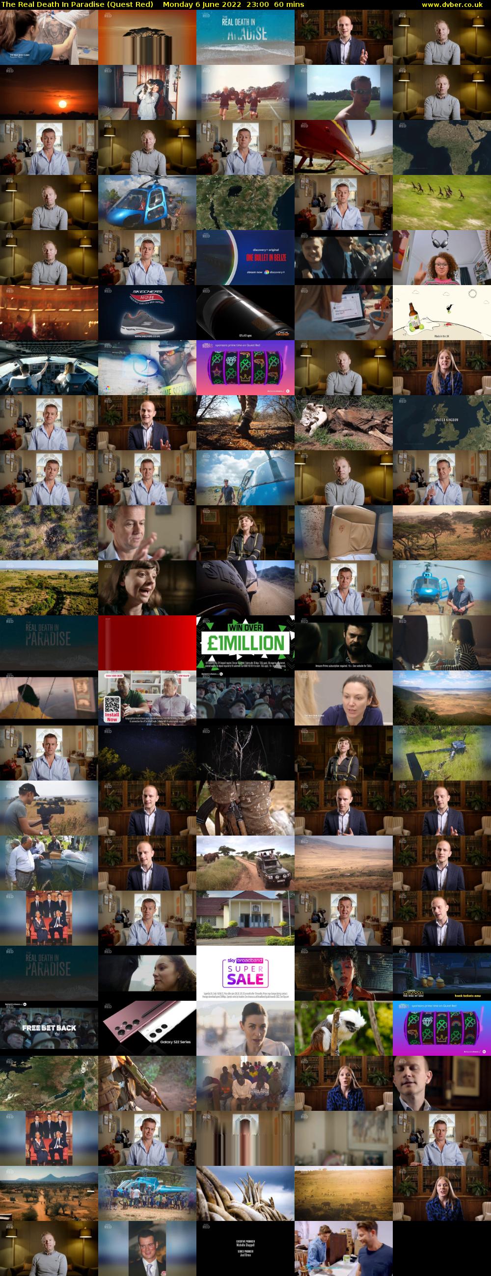 The Real Death In Paradise (Quest Red) Monday 6 June 2022 23:00 - 00:00