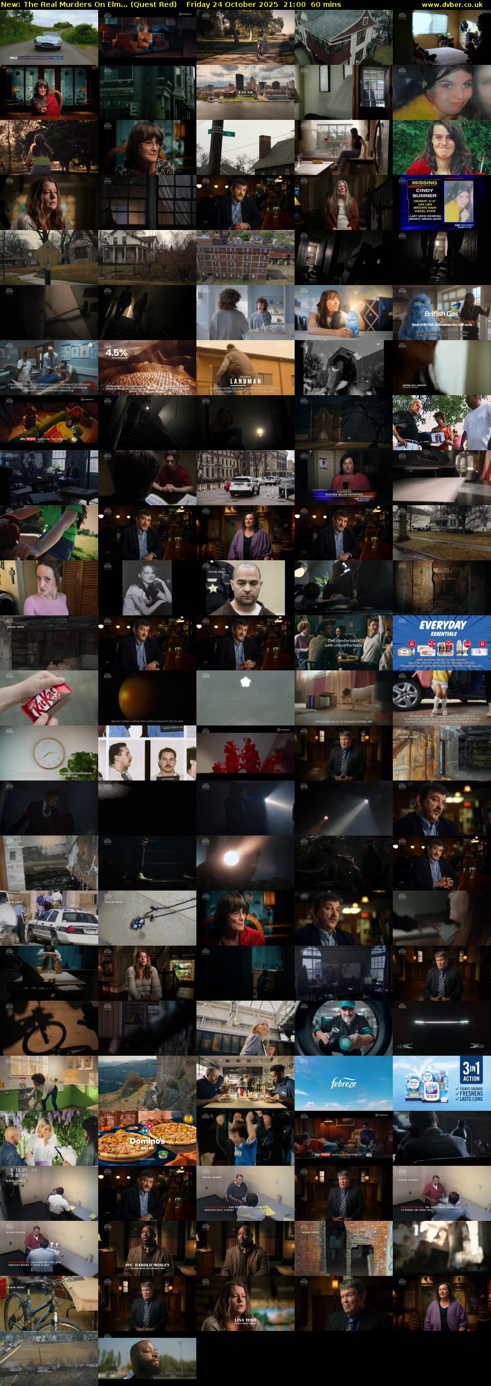 The Real Murders On Elm... (Quest Red) Friday 24 October 2025 21:00 - 22:00