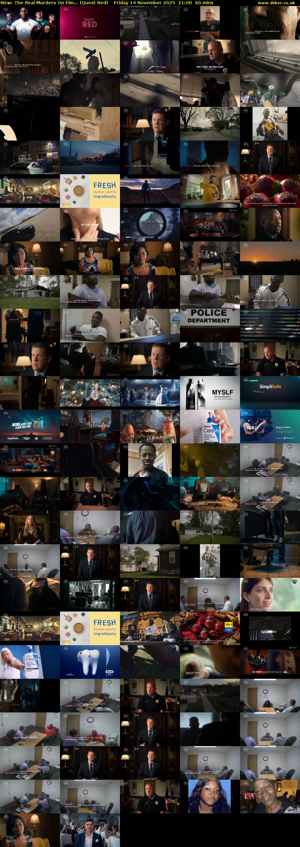 The Real Murders On Elm... (Quest Red) Friday 14 November 2025 21:00 - 22:00