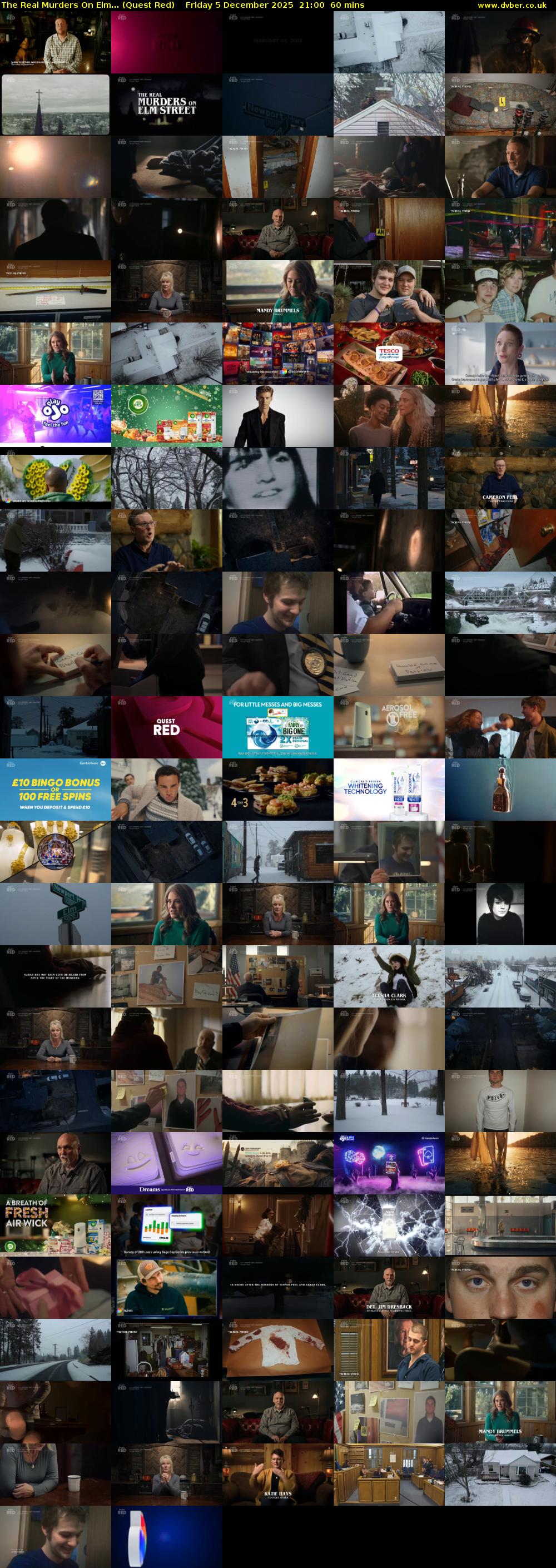 The Real Murders On Elm... (Quest Red) Friday 5 December 2025 21:00 - 22:00