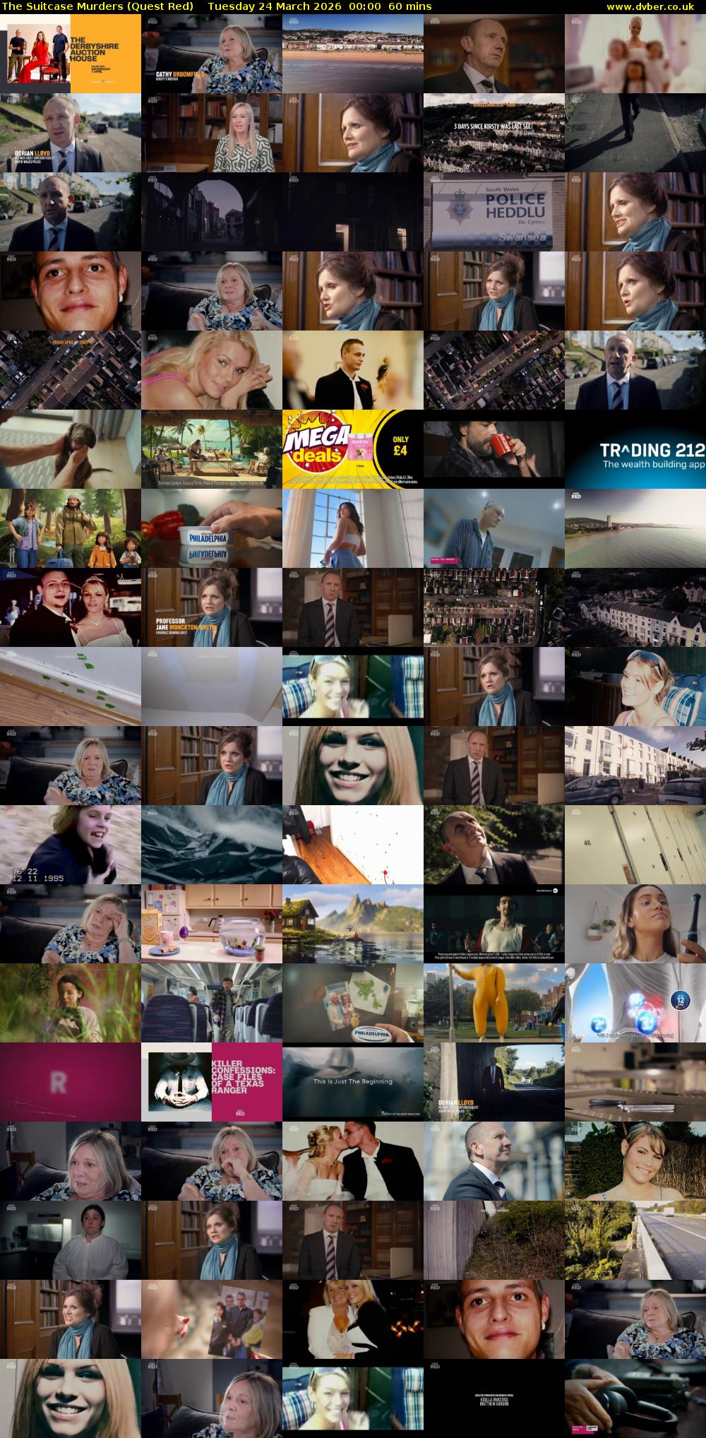 The Suitcase Murders (Quest Red) Tuesday 24 March 2026 00:00 - 01:00