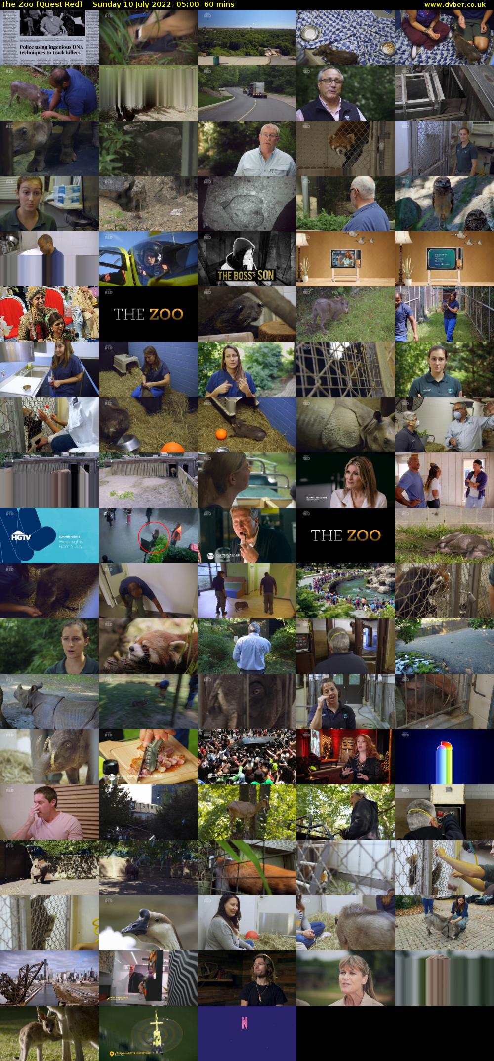 The Zoo (Quest Red) Sunday 10 July 2022 05:00 - 06:00