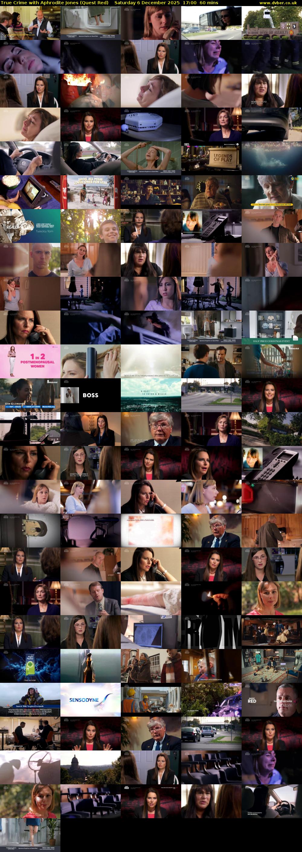 True Crime with Aphrodite Jones (Quest Red) Saturday 6 December 2025 17:00 - 18:00