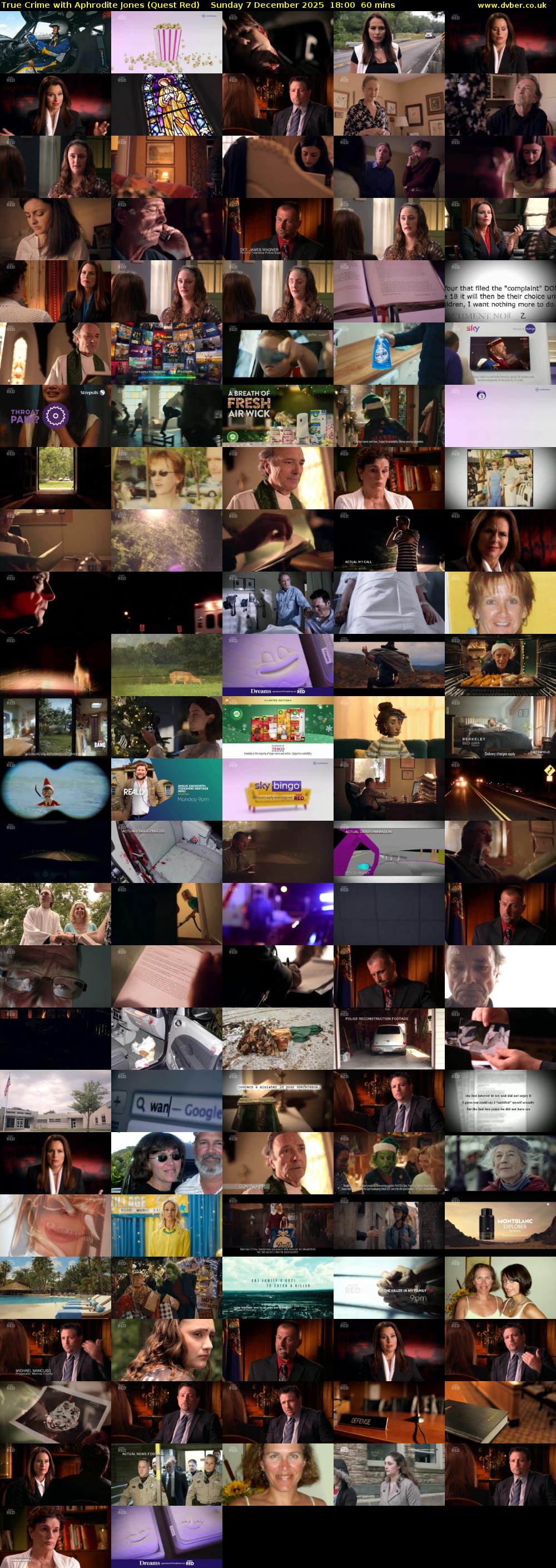 True Crime with Aphrodite Jones (Quest Red) Sunday 7 December 2025 18:00 - 19:00