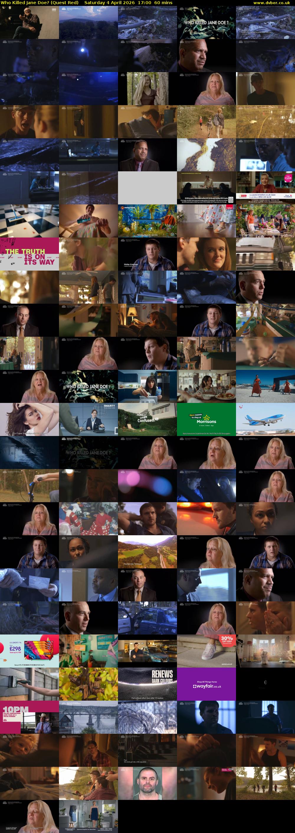 Who Killed Jane Doe? (Quest Red) Saturday 4 April 2026 17:00 - 18:00