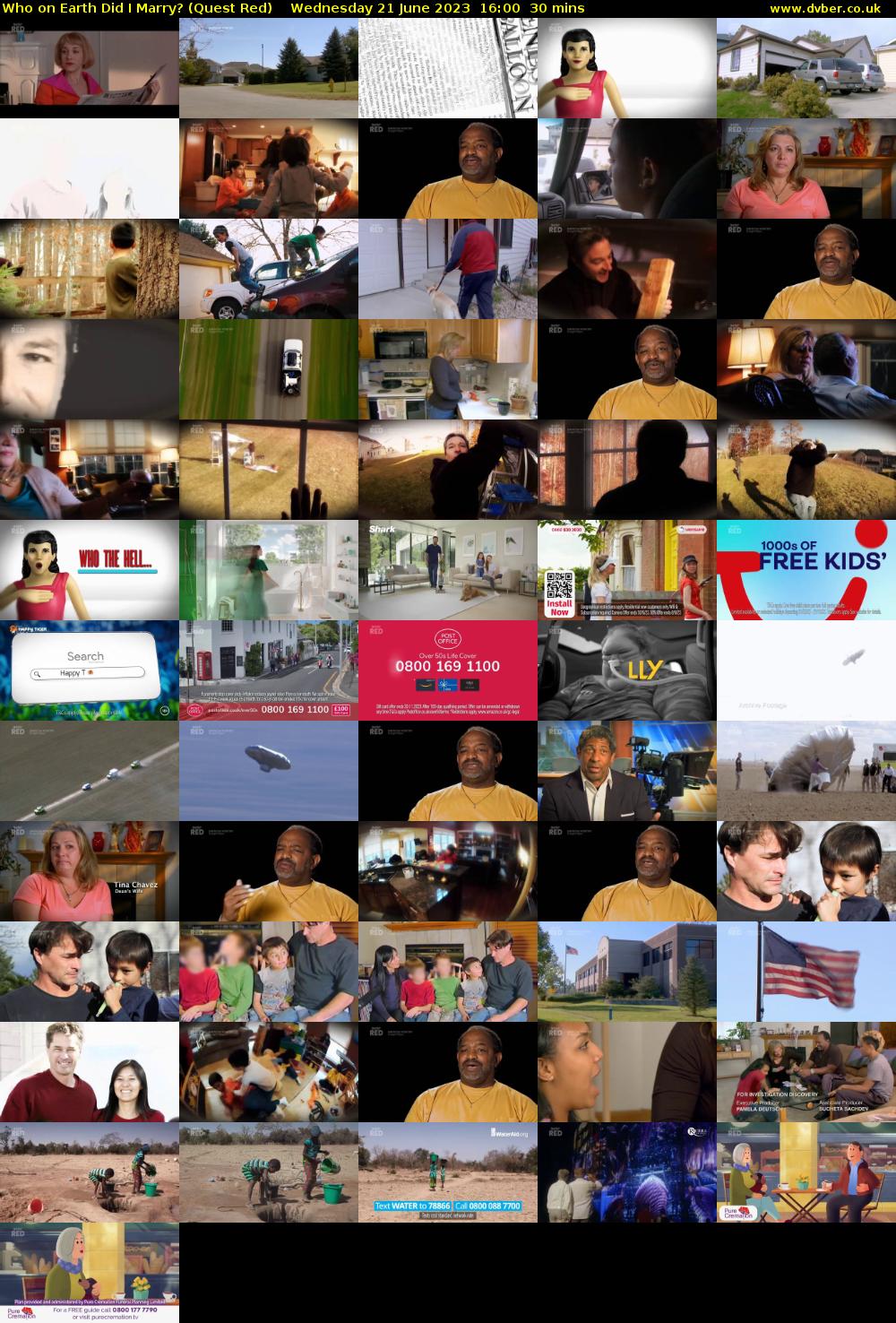 Who on Earth Did I Marry? (Quest Red) Wednesday 21 June 2023 16:00 - 16:30