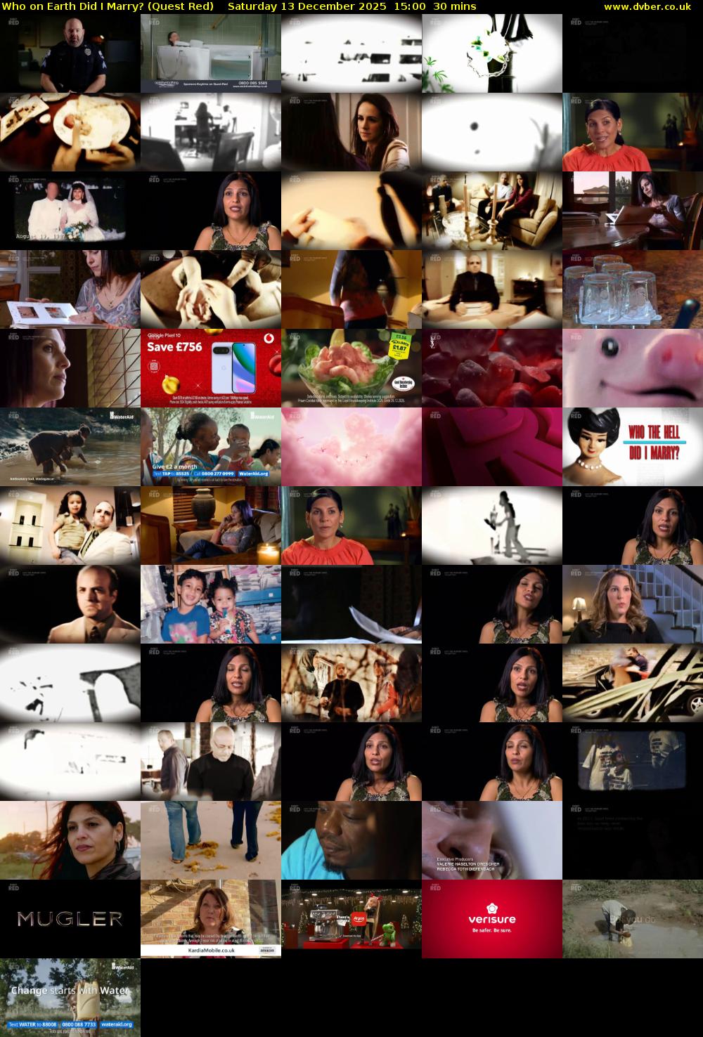 Who on Earth Did I Marry? (Quest Red) Saturday 13 December 2025 15:00 - 15:30