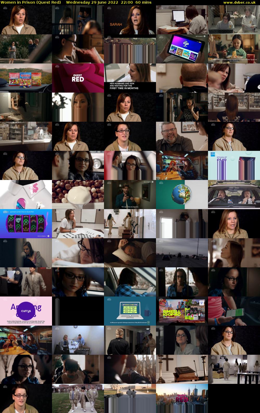 Women in Prison (Quest Red) Wednesday 29 June 2022 22:00 - 23:00