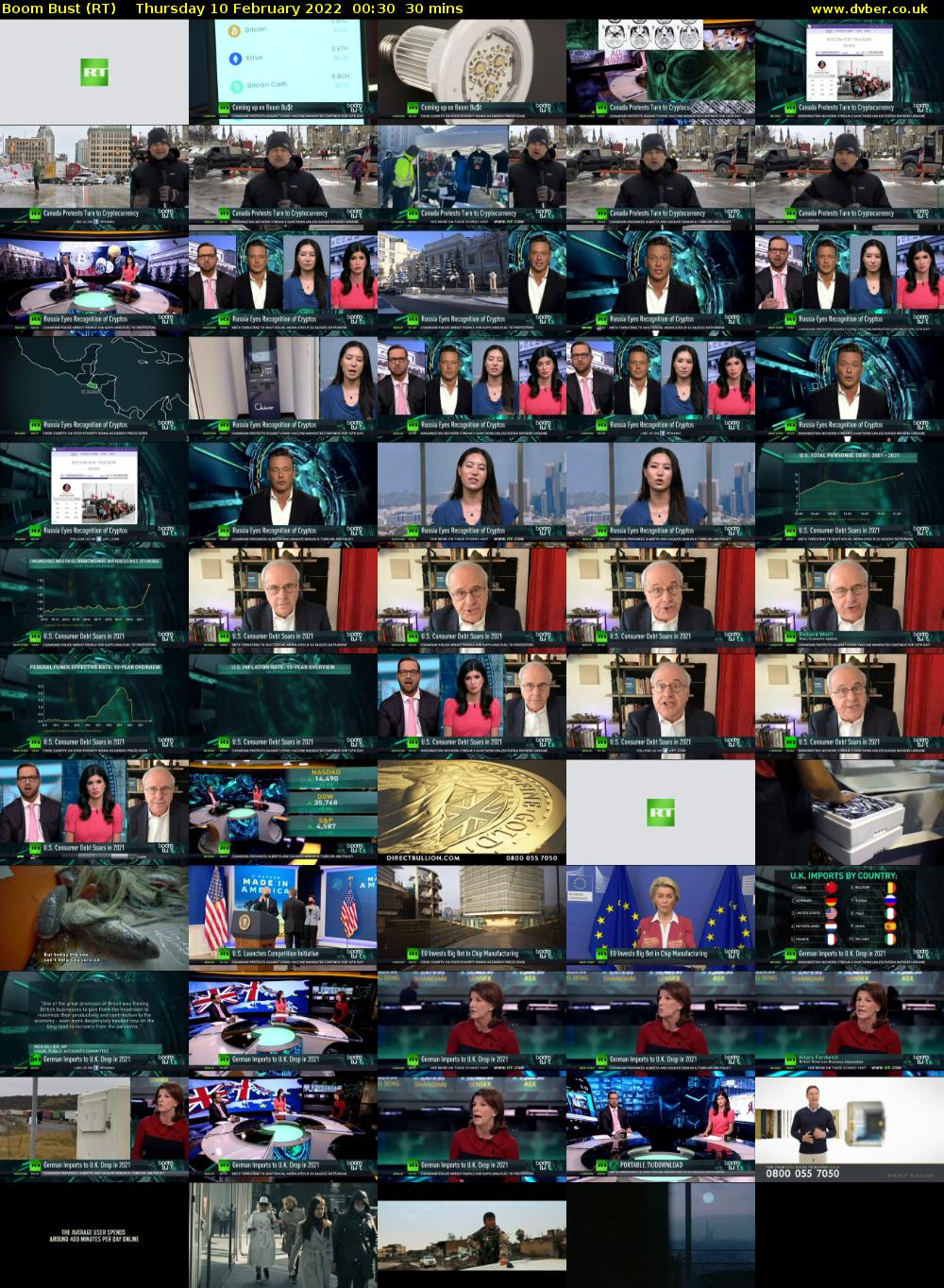 Boom Bust (RT) Thursday 10 February 2022 00:30 - 01:00