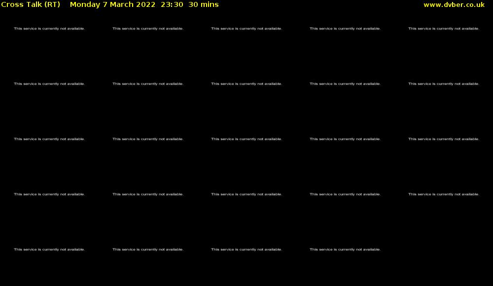 Cross Talk (RT) Monday 7 March 2022 23:30 - 00:00