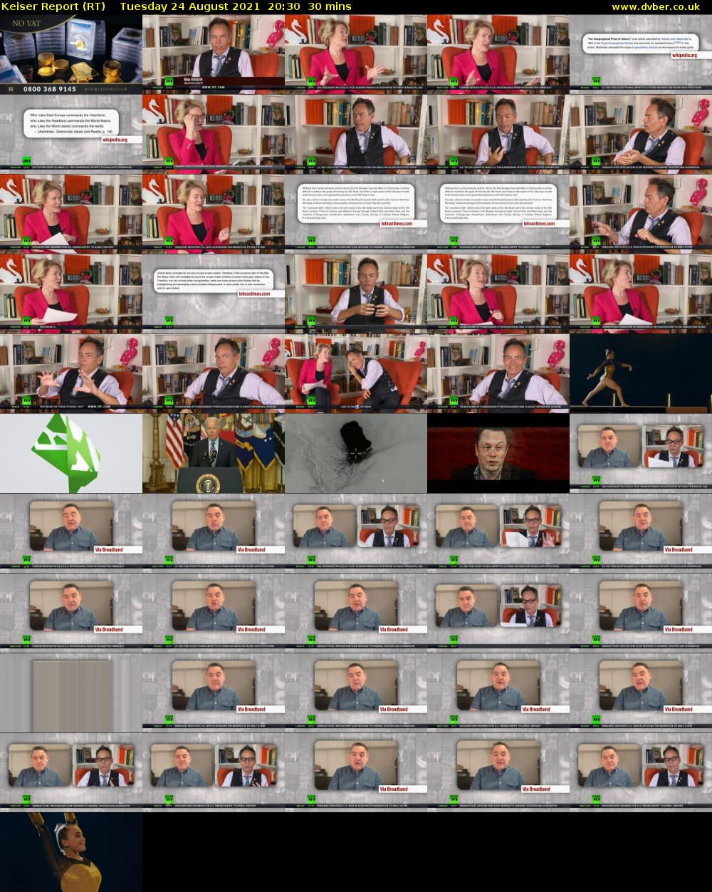 Keiser Report (RT) Tuesday 24 August 2021 20:30 - 21:00