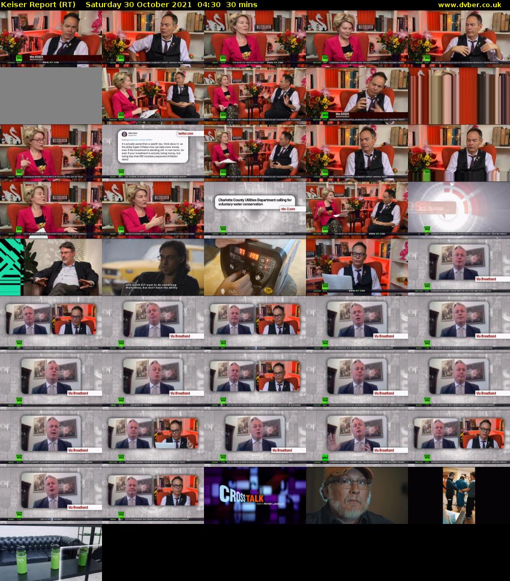 Keiser Report (RT) Saturday 30 October 2021 04:30 - 05:00