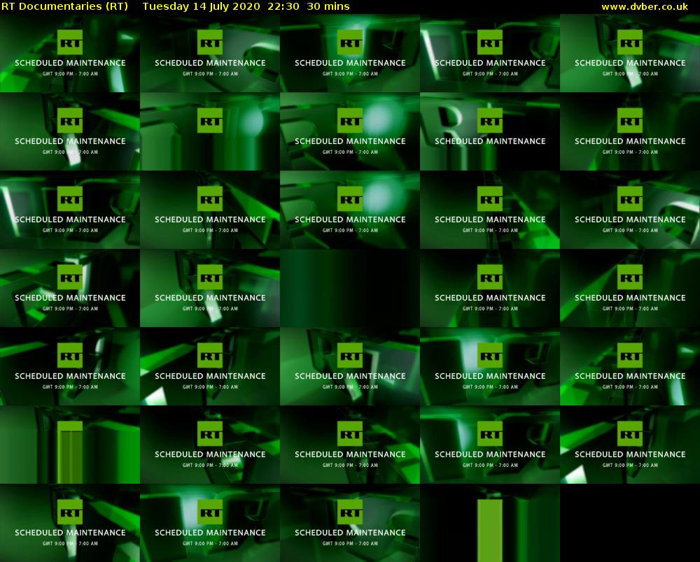 RT Documentaries (RT) Tuesday 14 July 2020 22:30 - 23:00