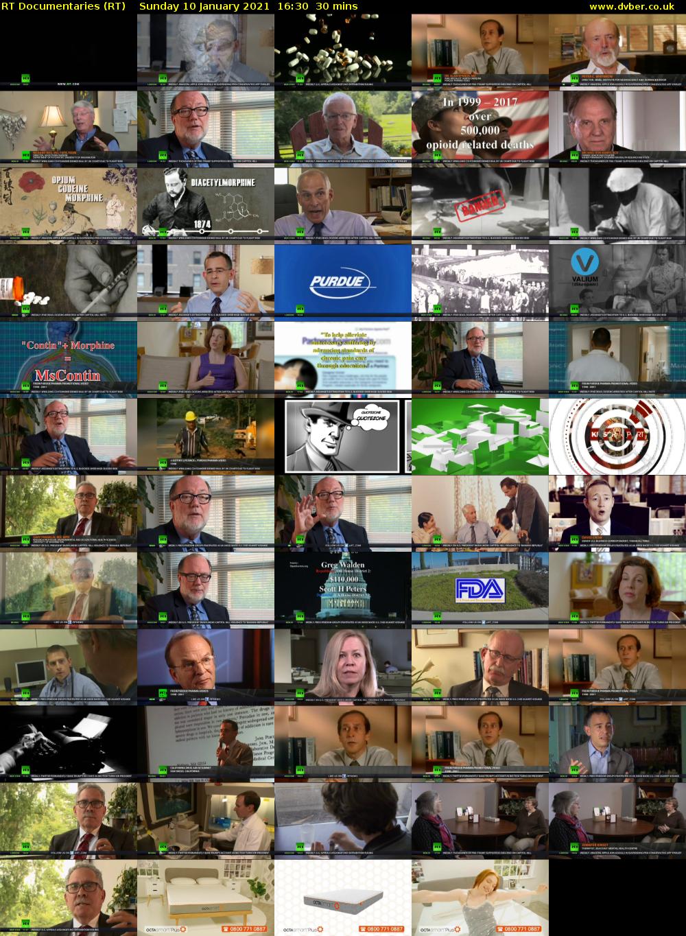 RT Documentaries (RT) Sunday 10 January 2021 16:30 - 17:00