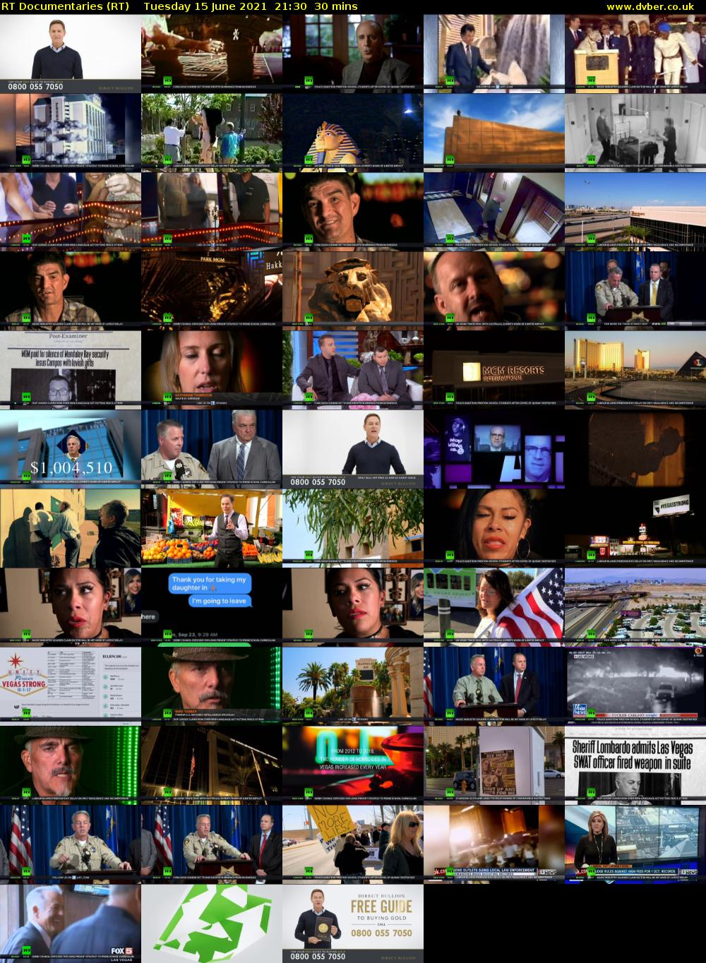 RT Documentaries (RT) Tuesday 15 June 2021 21:30 - 22:00