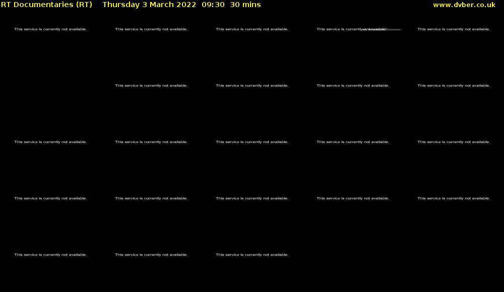 RT Documentaries (RT) Thursday 3 March 2022 09:30 - 10:00