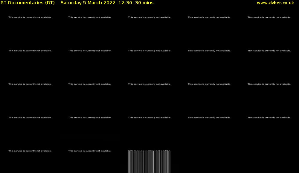 RT Documentaries (RT) Saturday 5 March 2022 12:30 - 13:00