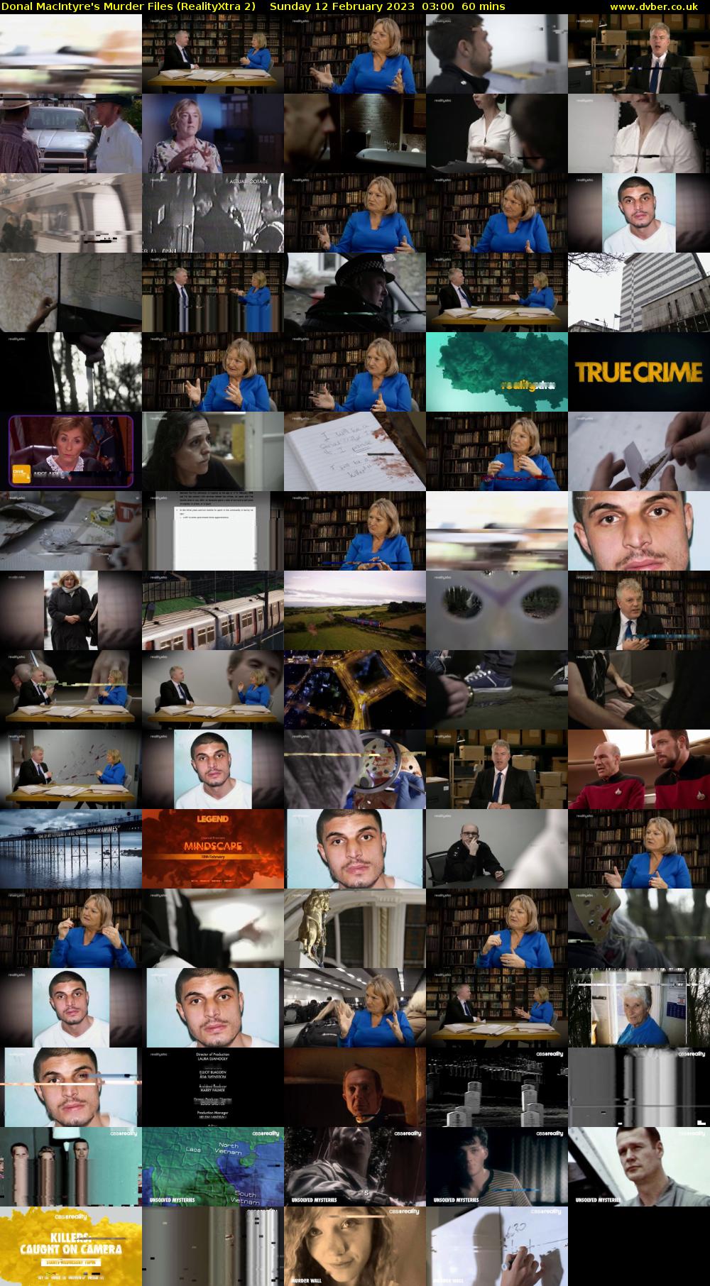 Donal MacIntyre's Murder Files (RealityXtra 2) Sunday 12 February 2023 03:00 - 04:00