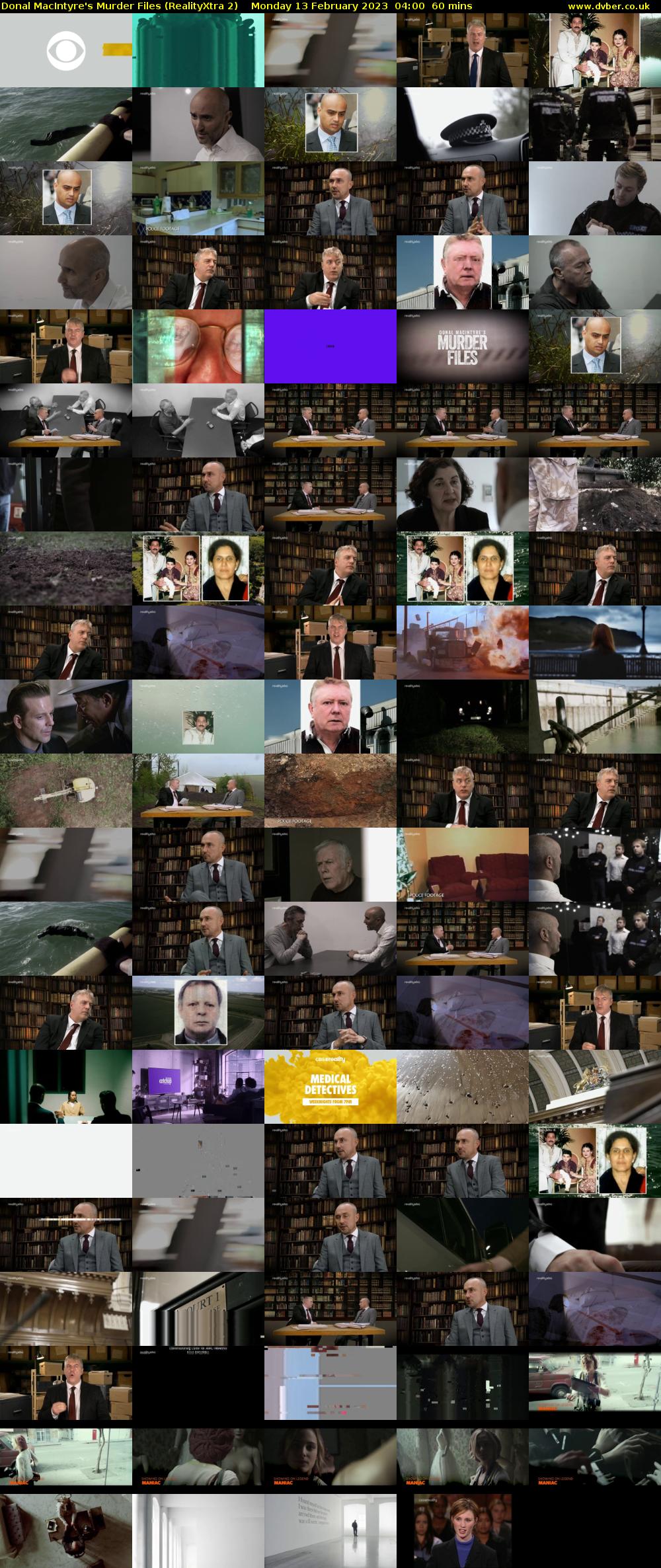 Donal MacIntyre's Murder Files (RealityXtra 2) Monday 13 February 2023 04:00 - 05:00