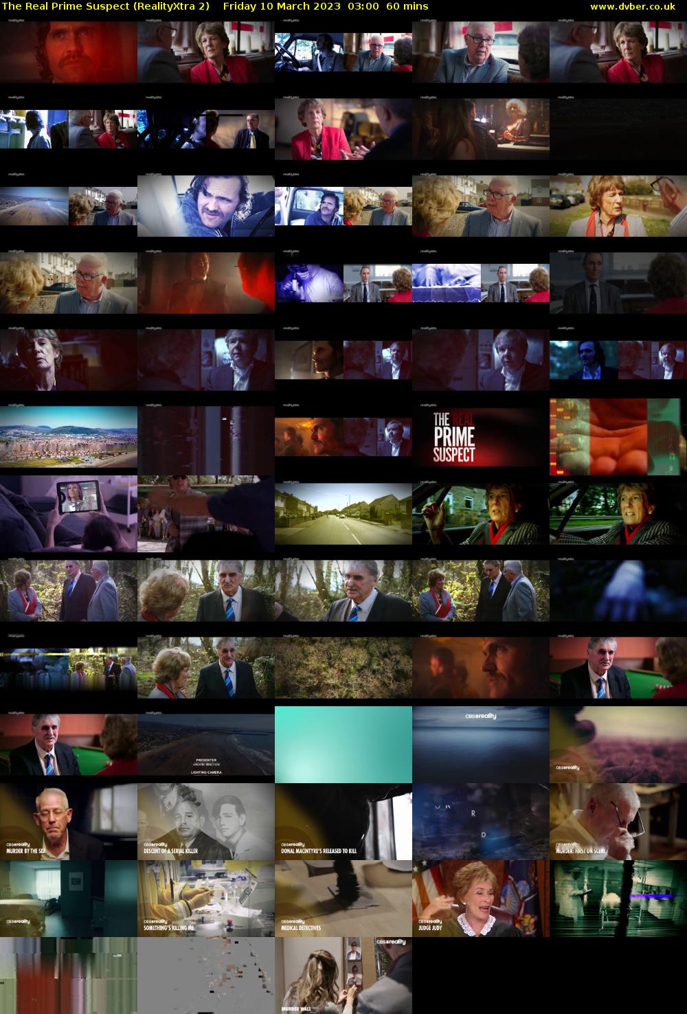 The Real Prime Suspect (RealityXtra 2) Friday 10 March 2023 03:00 - 04:00