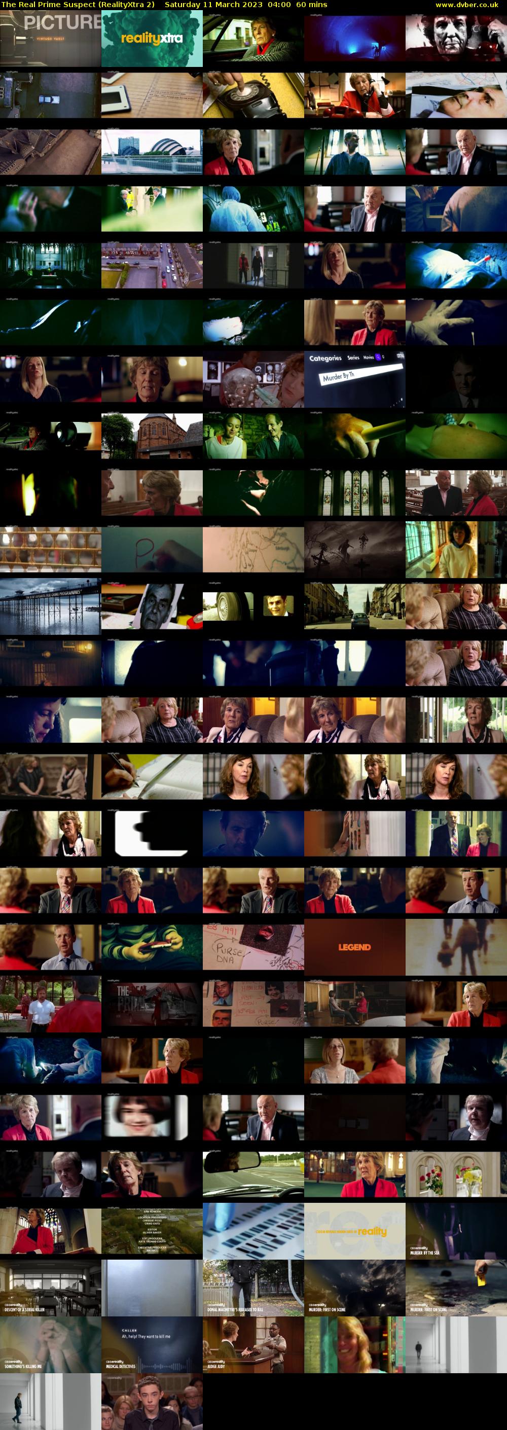 The Real Prime Suspect (RealityXtra 2) Saturday 11 March 2023 04:00 - 05:00