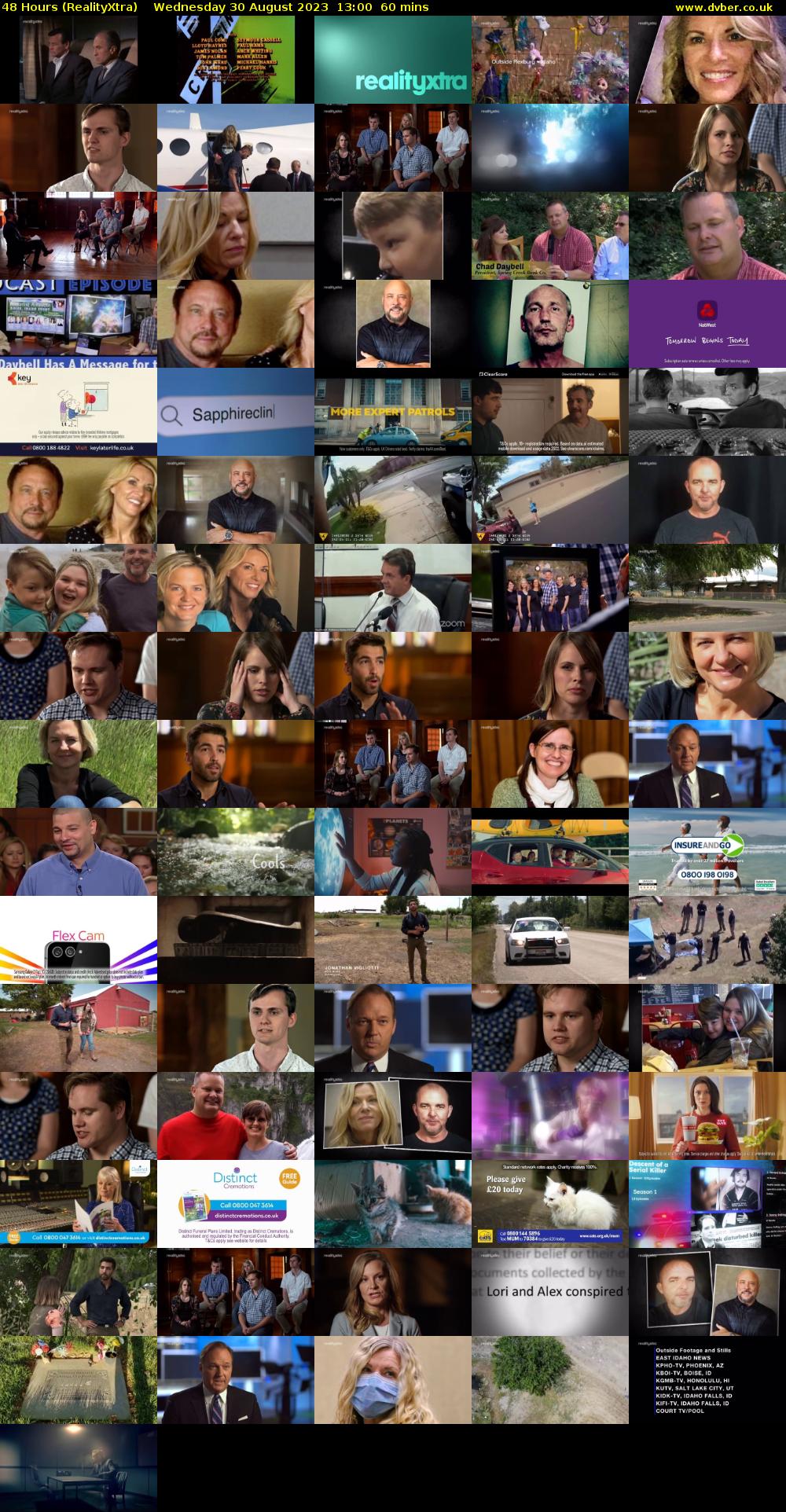 48 Hours (RealityXtra) Wednesday 30 August 2023 13:00 - 14:00