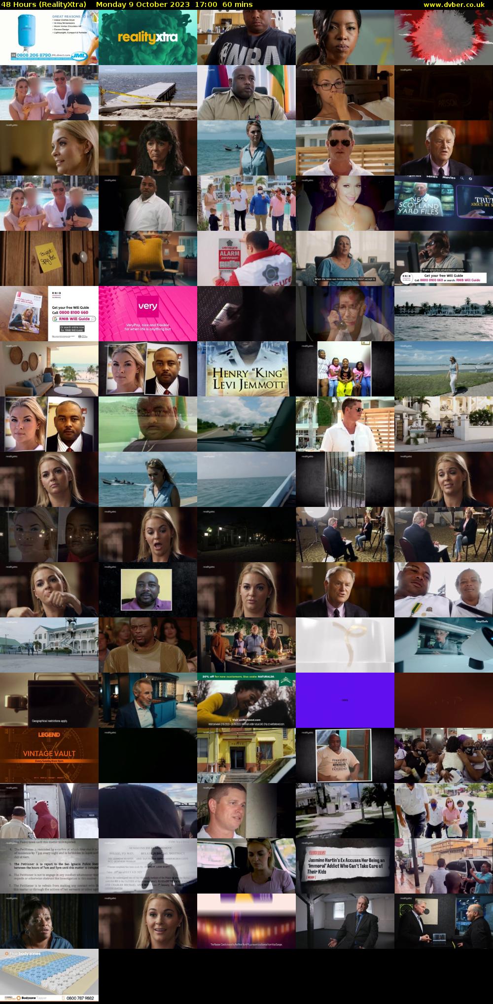 48 Hours (RealityXtra) Monday 9 October 2023 17:00 - 18:00