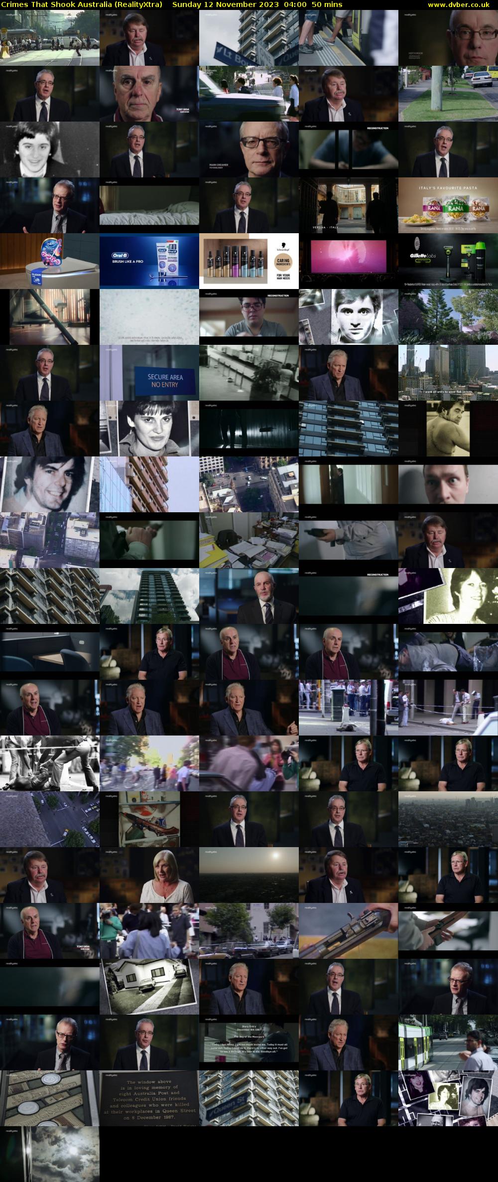 Crimes That Shook Australia (RealityXtra) Sunday 12 November 2023 04:00 - 04:50
