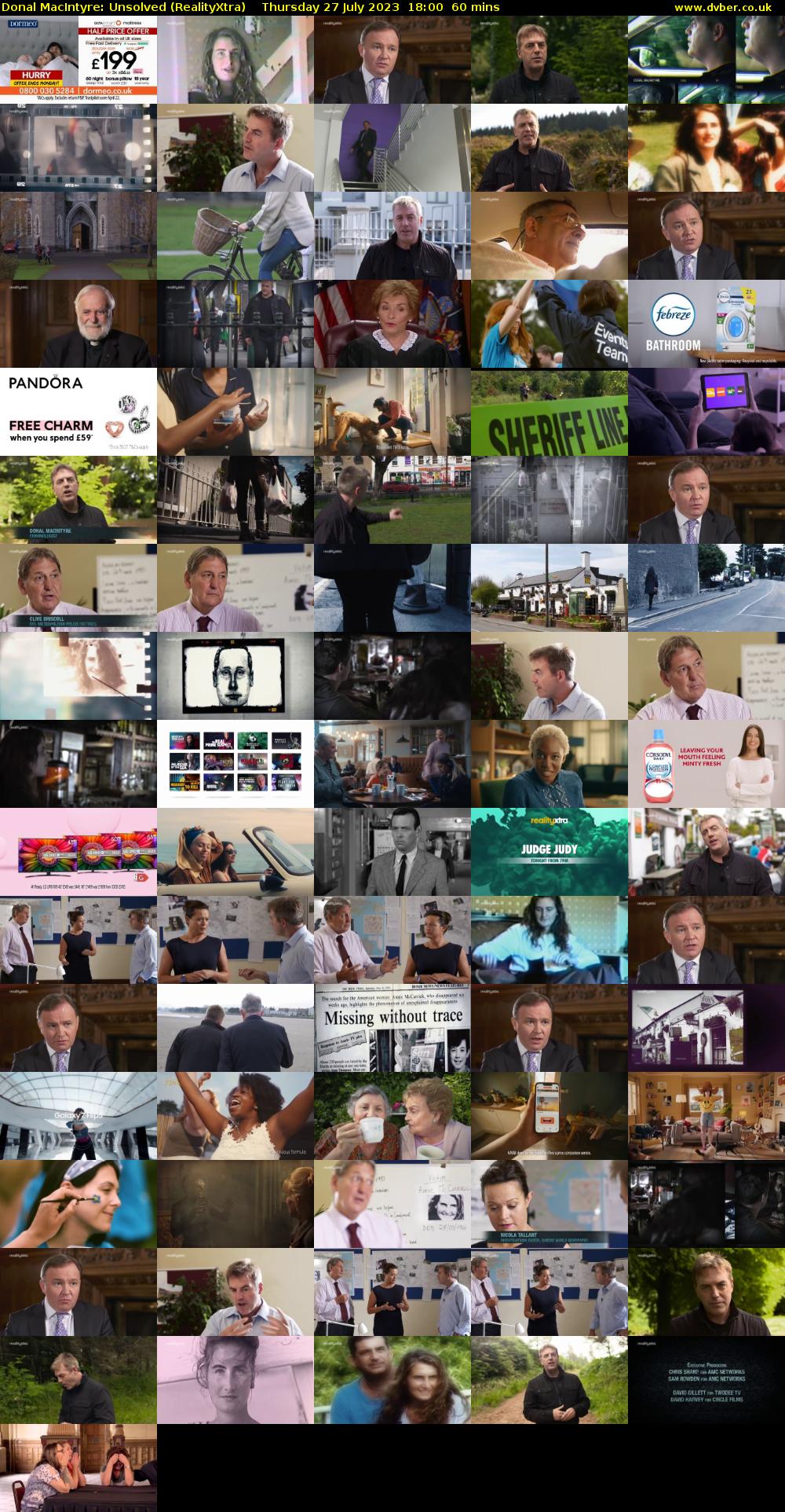 Donal MacIntyre: Unsolved (RealityXtra) Thursday 27 July 2023 18:00 - 19:00