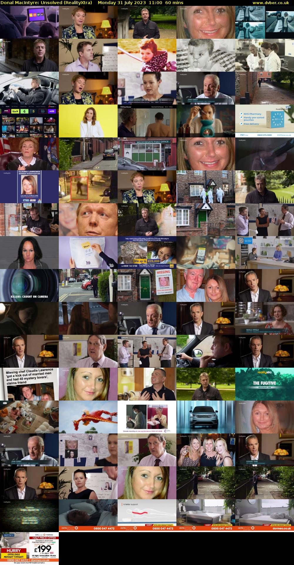 Donal MacIntyre: Unsolved (RealityXtra) Monday 31 July 2023 11:00 - 12:00