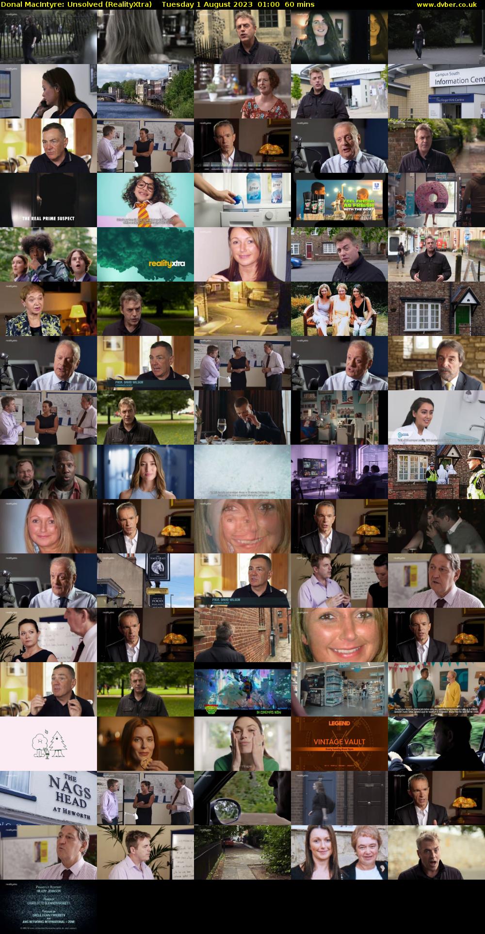 Donal MacIntyre: Unsolved (RealityXtra) Tuesday 1 August 2023 01:00 - 02:00